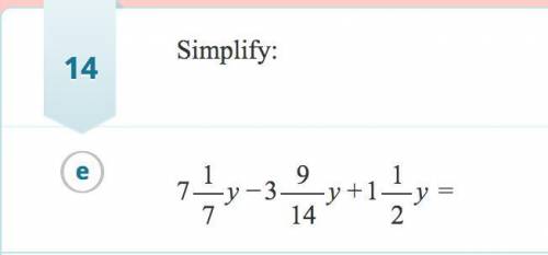 Simplify/Solve: Lesson 33
(Also please do the numbers ex: 14e: {answer])