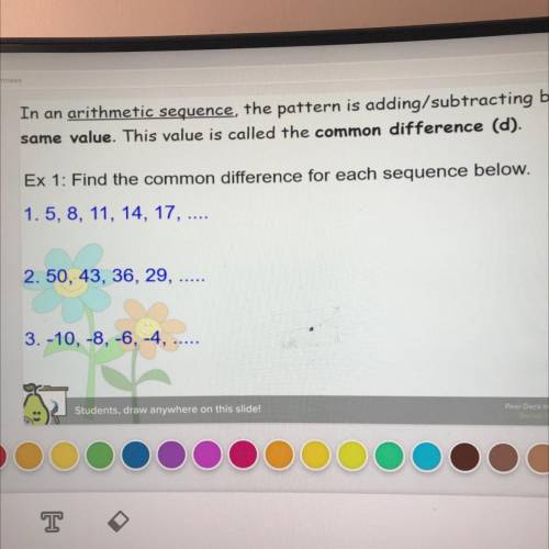 Find the common sequence on the image