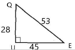 What is tan E? Give your answer as a simplified fraction.