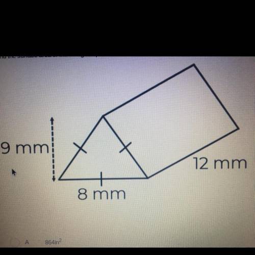 Find the surface area of the triangles prism. Pls no links!