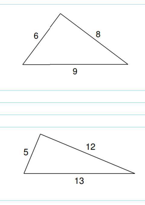 Can someone help me we are suppose to do pythagorean theorem.