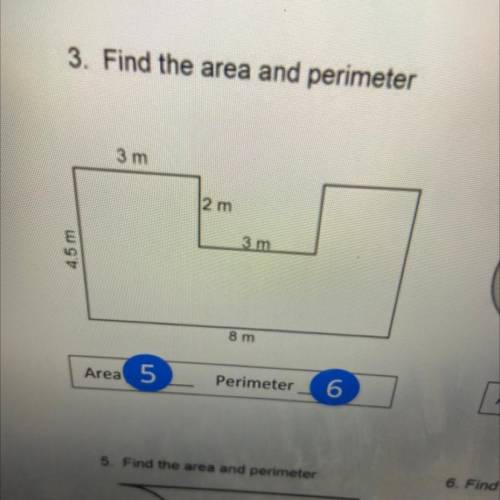 Can someone help me please I need area and perimeter