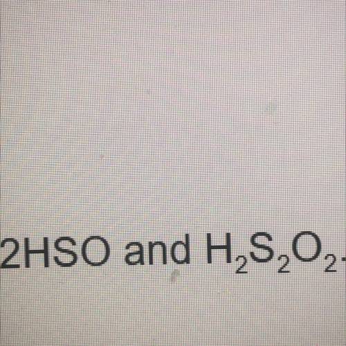 HELPPPPP
4. What is the difference between the two compounds?