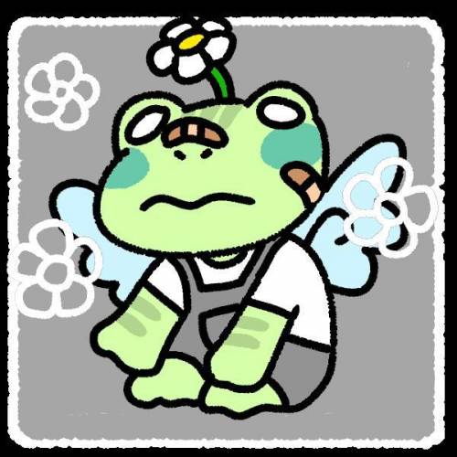 And I present to you! 
a froggo I drew!