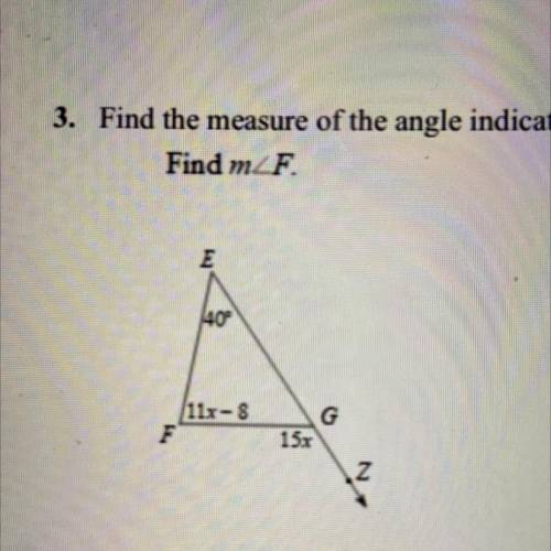 How do I find f in this question