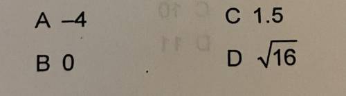 Which number is NOT an integer?