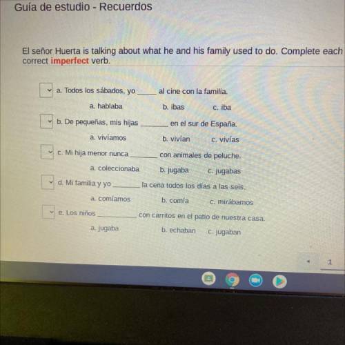 Help pls Spanish 3 ........