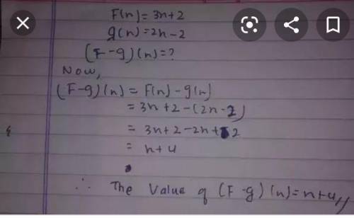 1.What is (f-g)(x) ?
f(x)=x^4-3x^2+5x-7
g(x)= x^3-3x^2+3x-1