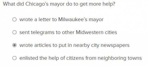 What did Chicago’s mayor do to get more help?