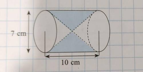 How do I calculate the volume of the shaded region​