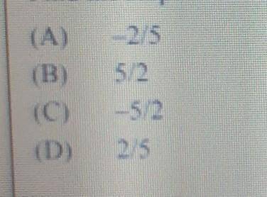 Find the slope of the line that passes through the points (-4.2) and (6.6). ​