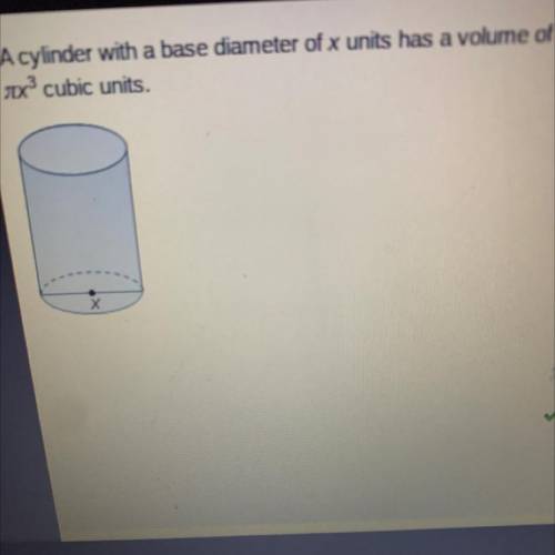 SOMEONE PUT AN ANSWER SO IT DOESNT GET DELETED!!!

Which statements about the cylinder are true? S