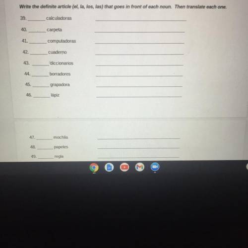 PLEASE HELP ME IF YOUR GOOD AT SPANISH TY