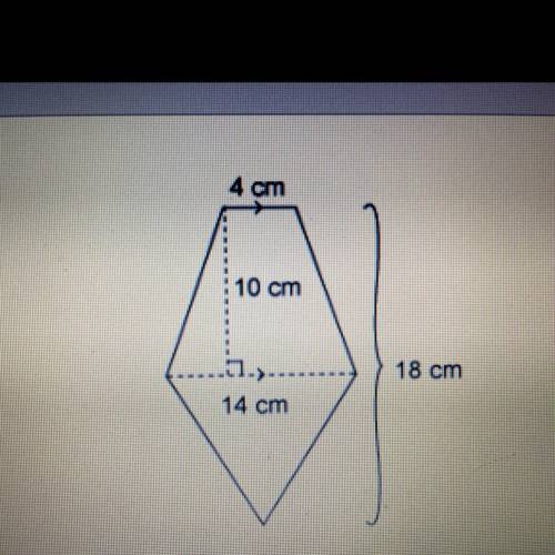 What is the area of this figure?