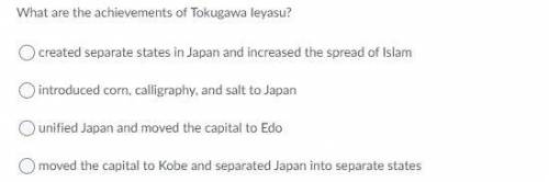 What are the achievements of the tokugawa leyasu