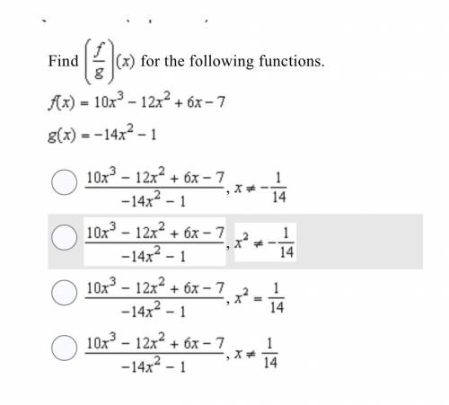 Algebra 2 please help!
