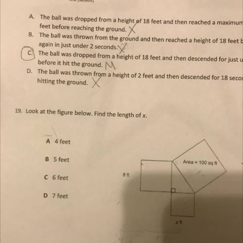 I need help asap!! Look at questions 19 Only