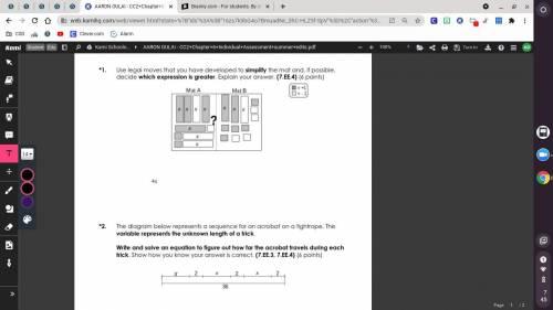 Help me with these two questions please.