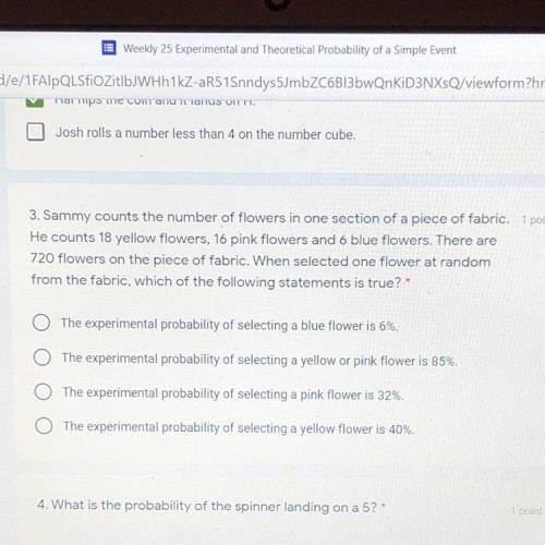 Please answer number 3 I’ll give brainliest thanks!