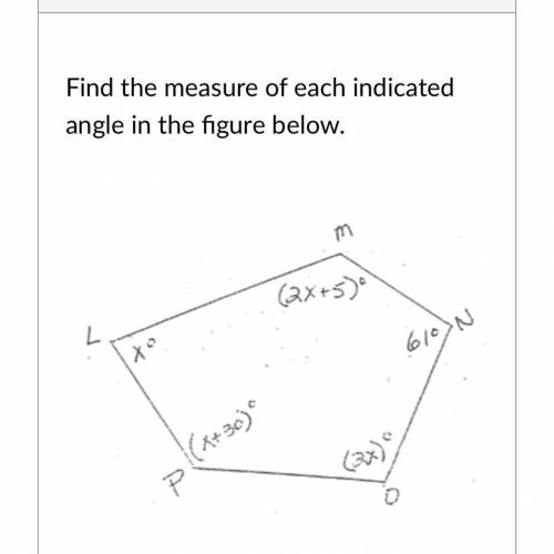Find the measure angles
No links for answers