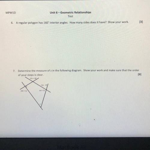 PLSSSSS HELPPP

it’s only two questions 
it’s grade 9 math 
i attached an image and it’s really im
