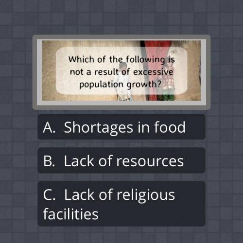 Which of the following is not a result of excessive population growth?