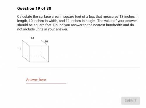 Calculate the surface area?
Please help