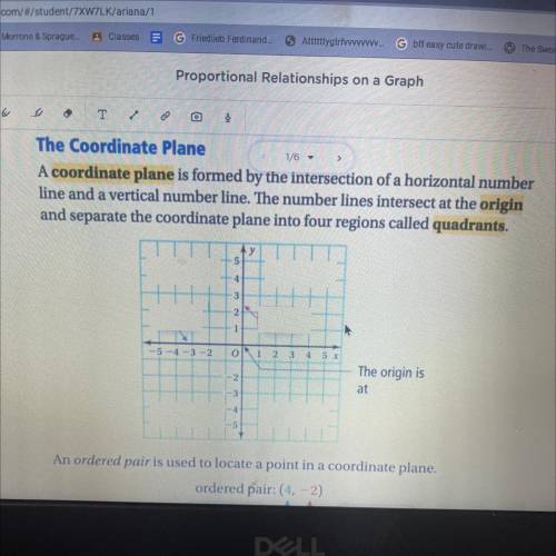 Late Plane

1/6
A coordinate plane is formed by the intersection of a horizontal number
line and a