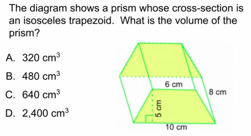 What is the volume of this prism