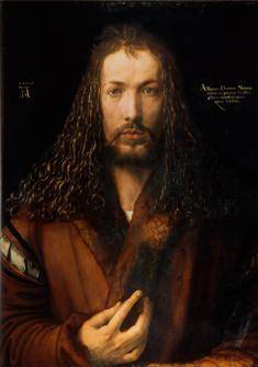 Who created the artwork shown here?

Hans Holbein
Albrecht Dürer
Michelangelo
Ghiberti