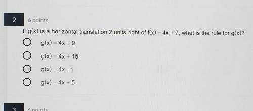 Algebra 2 question need help​