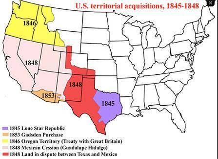 What effect did the events of this map have on the United States?

They resulted in increased depe