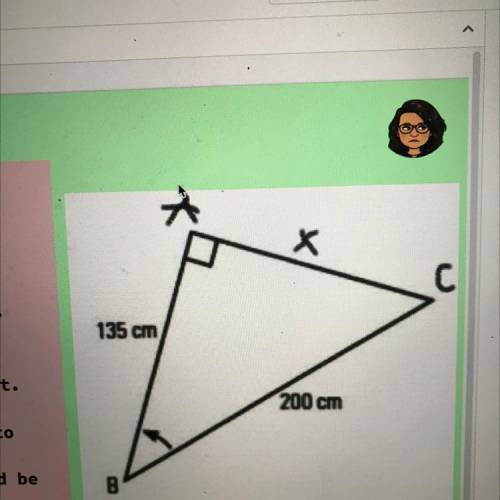 Find the measure of the missing side using the Pythagorean theorem