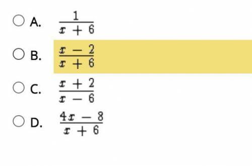 Consider functions f and g.
Which expression is equal to ?