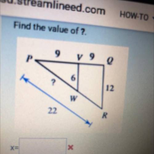 Find the value of x plsss