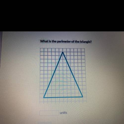 What is the perimeter of the triangle