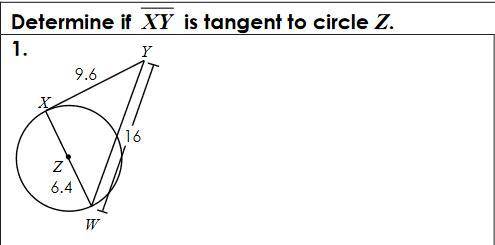 I don't understand how to prove it's tangent. Help quickly please.