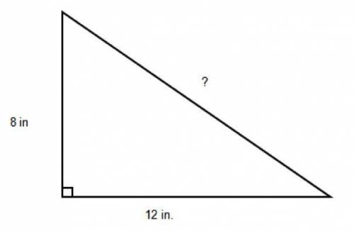 Find the length of the missing side.