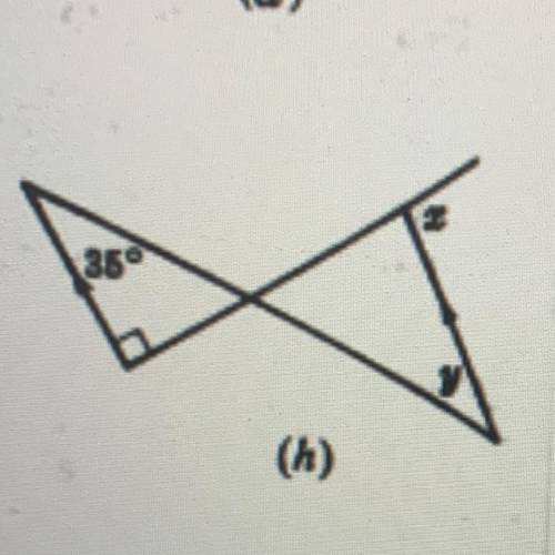I need to find X and Y 
Can someone pls help me with this