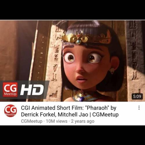 Characterization of pharaoh and conflict in this short film!