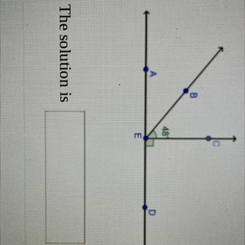 Find the measure of angle