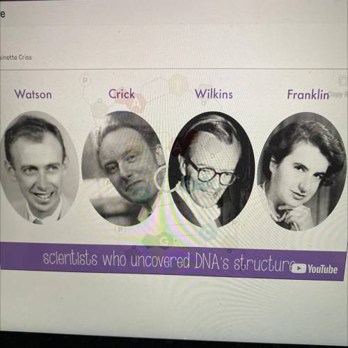 Of the four scientists who uncovered DNA's structure, which one DID NOT receive a Nobel Prize?

Cr