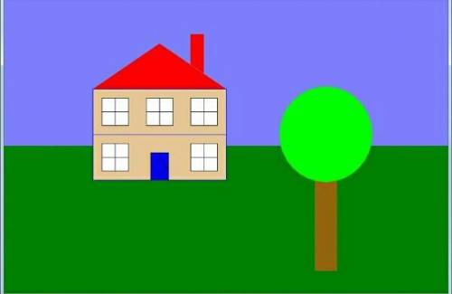 How to draw this paint using java code ..