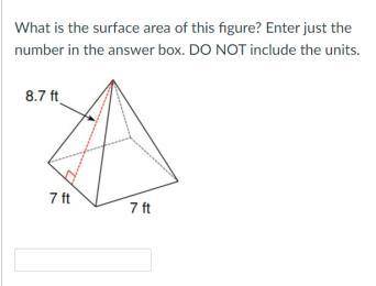 What is the surface area of this figure? DO NOT include the units.