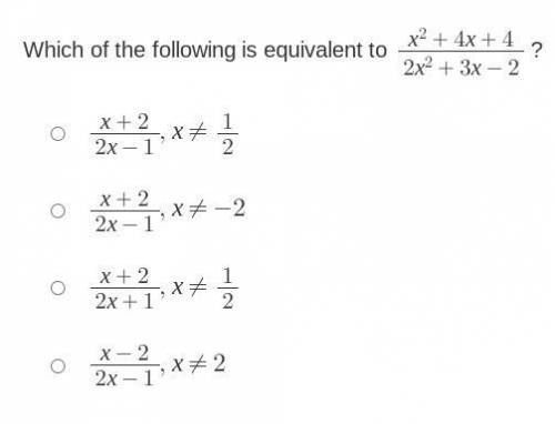 Help me with my algebra 2 please (: