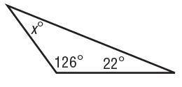 find the missing angle measure in each triangle. Then classify the triangle as acute, right, or obt