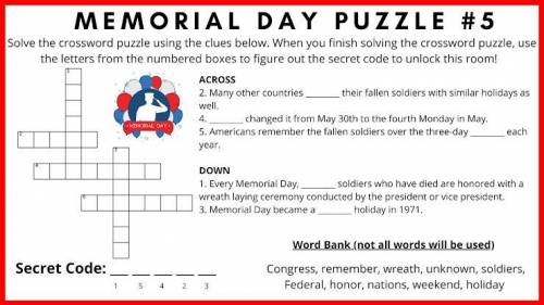 Easy 40 Points-- Just do the crossword and tell me the code <3!