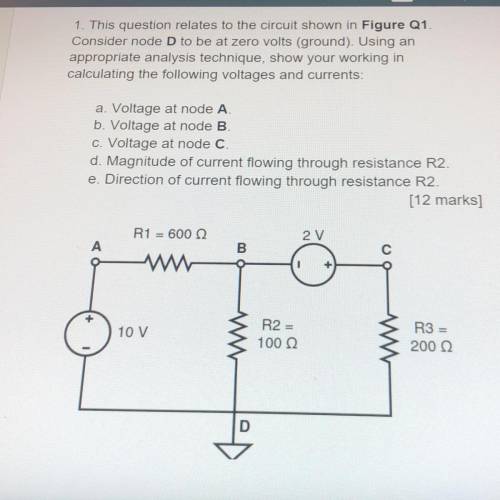 Unsure how to start nodal analysis on this circuit given that there is a voltage source in series w
