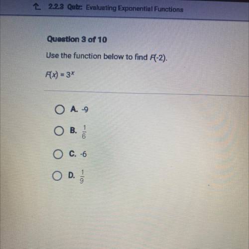 I need help finding this answer because I am pretty sure it’s C but I don’t know