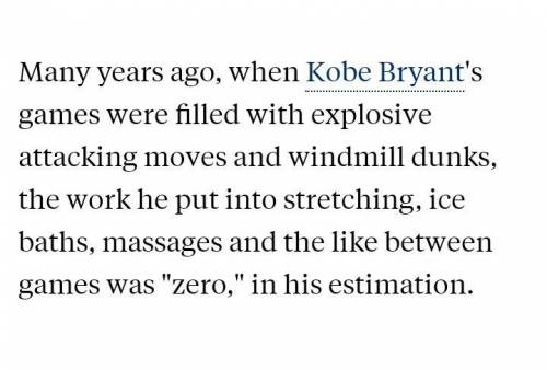 3. What specific outcomes did Kobe aim to get out of physical therapy sessions?